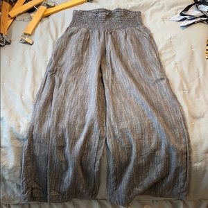 Denim colored goucho